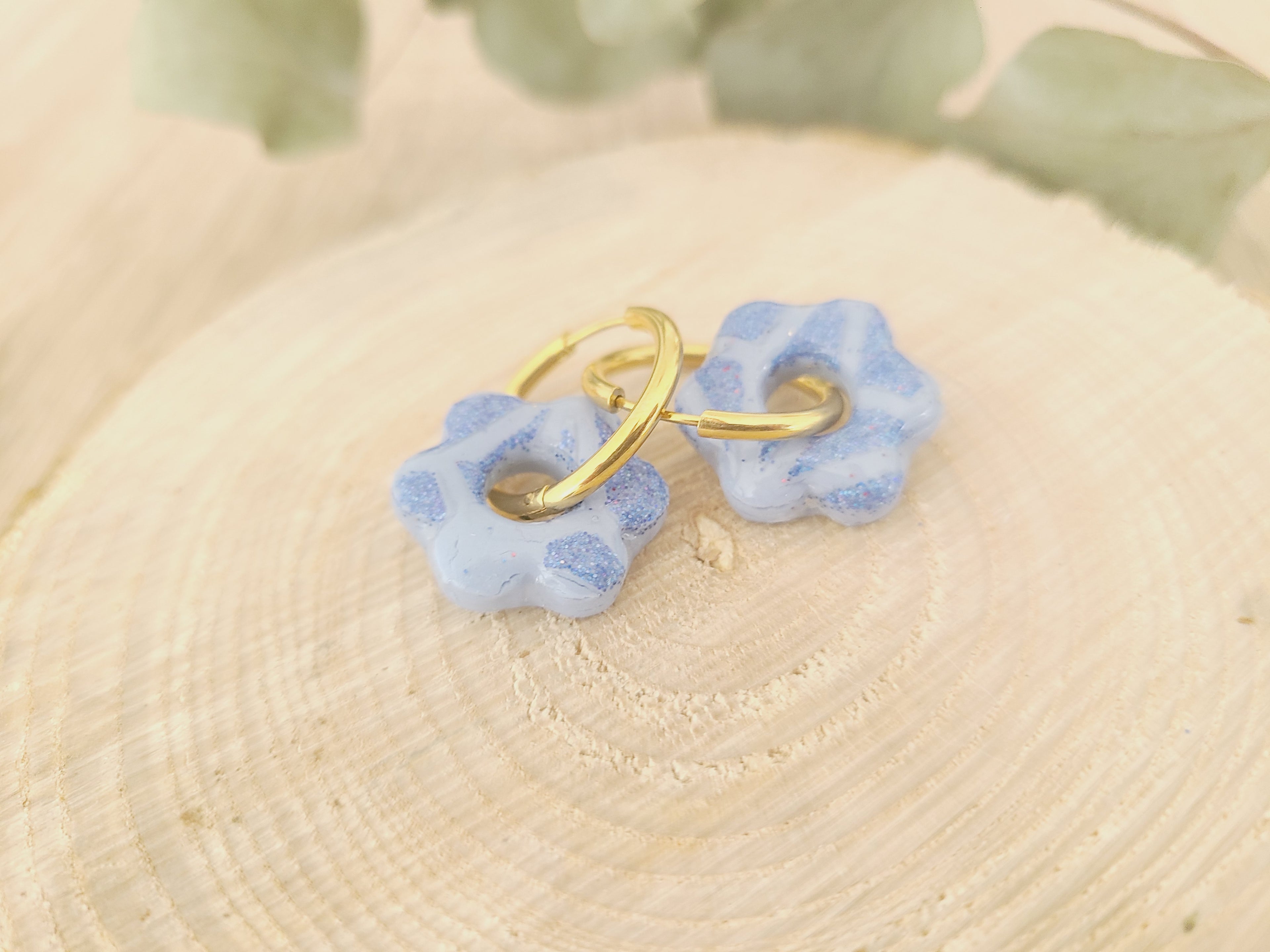 Rosie paillettes bleue