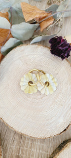 Primerose marbré doré et blanc