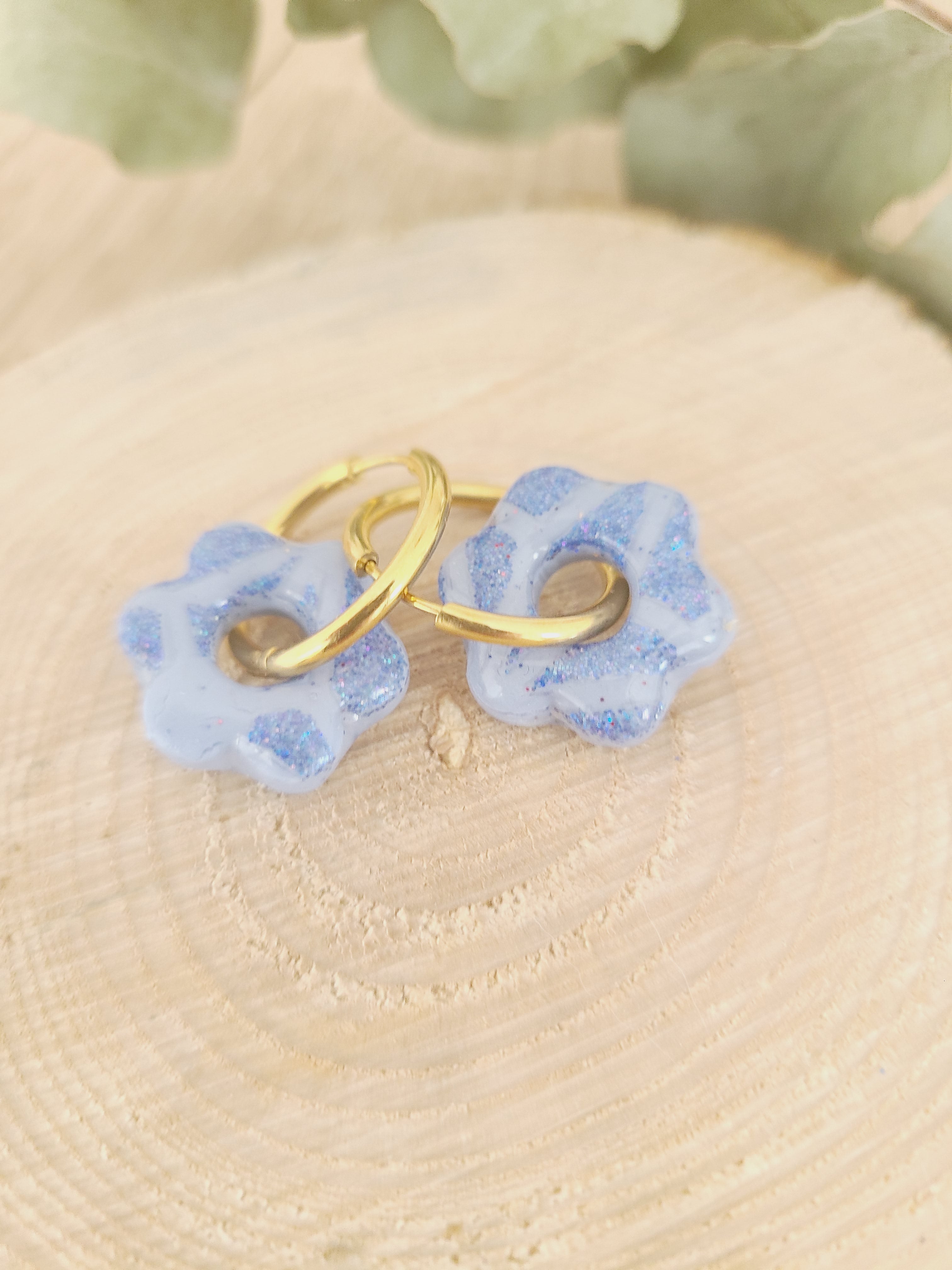 Rosie paillettes bleue