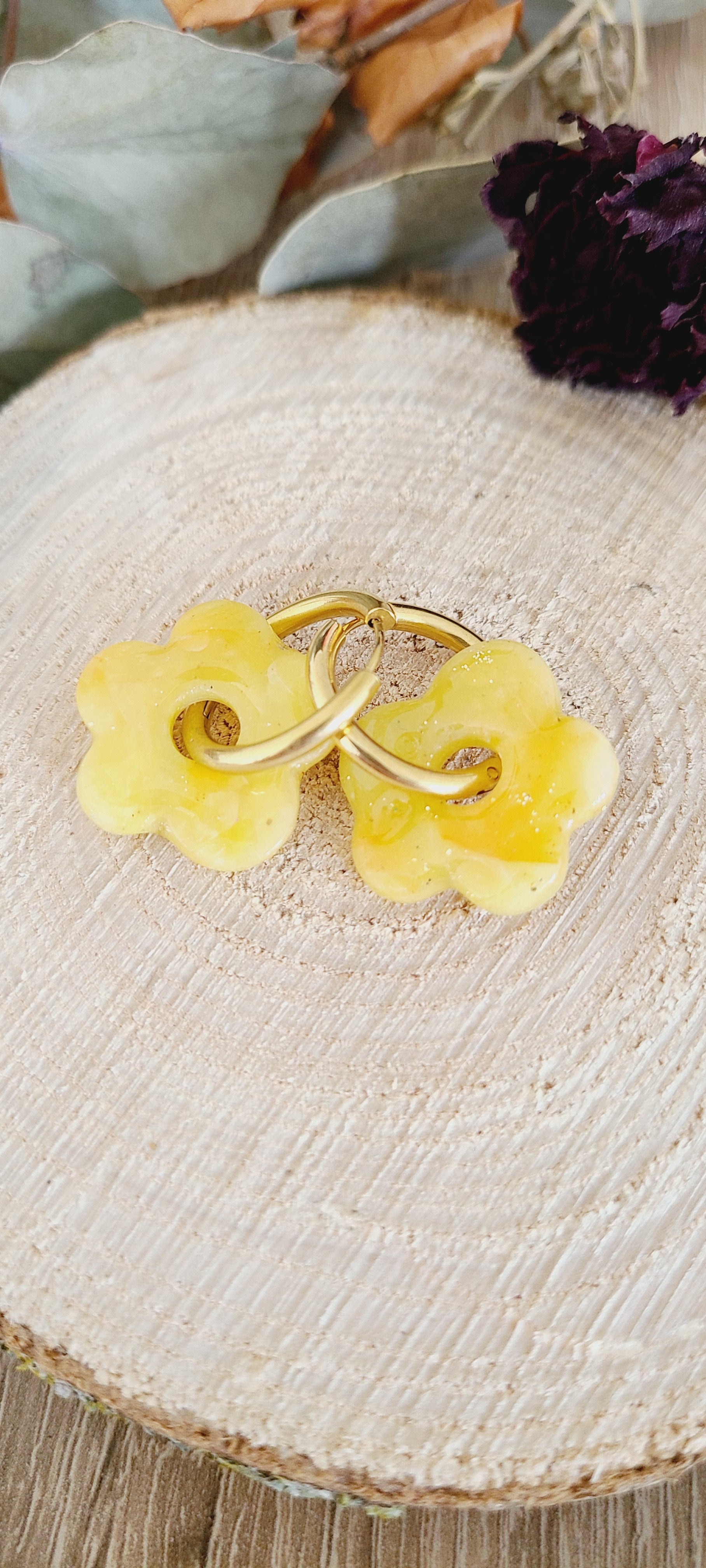 Cora jaune orangé