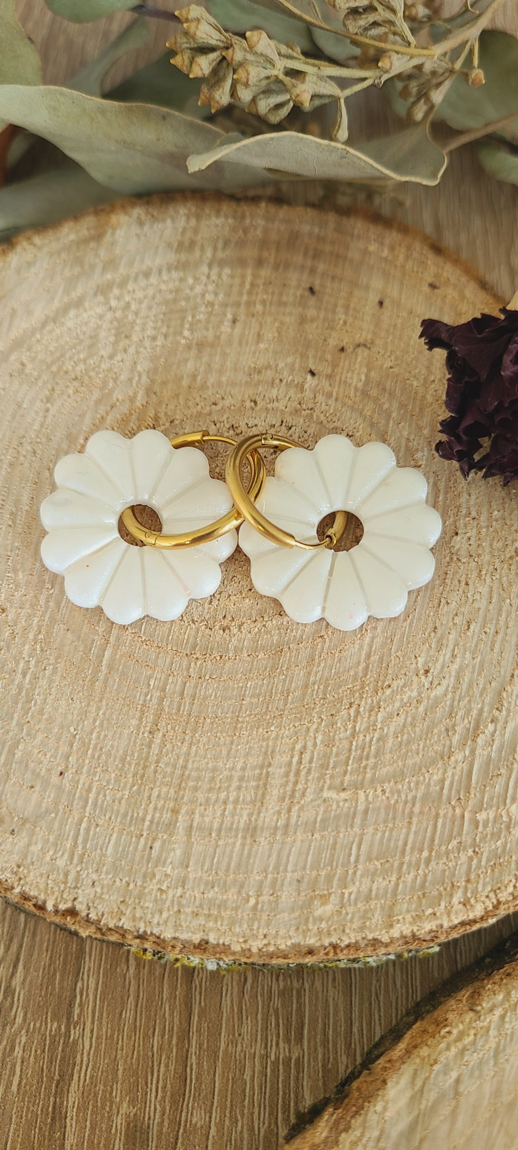 Primerose blanche nacrée