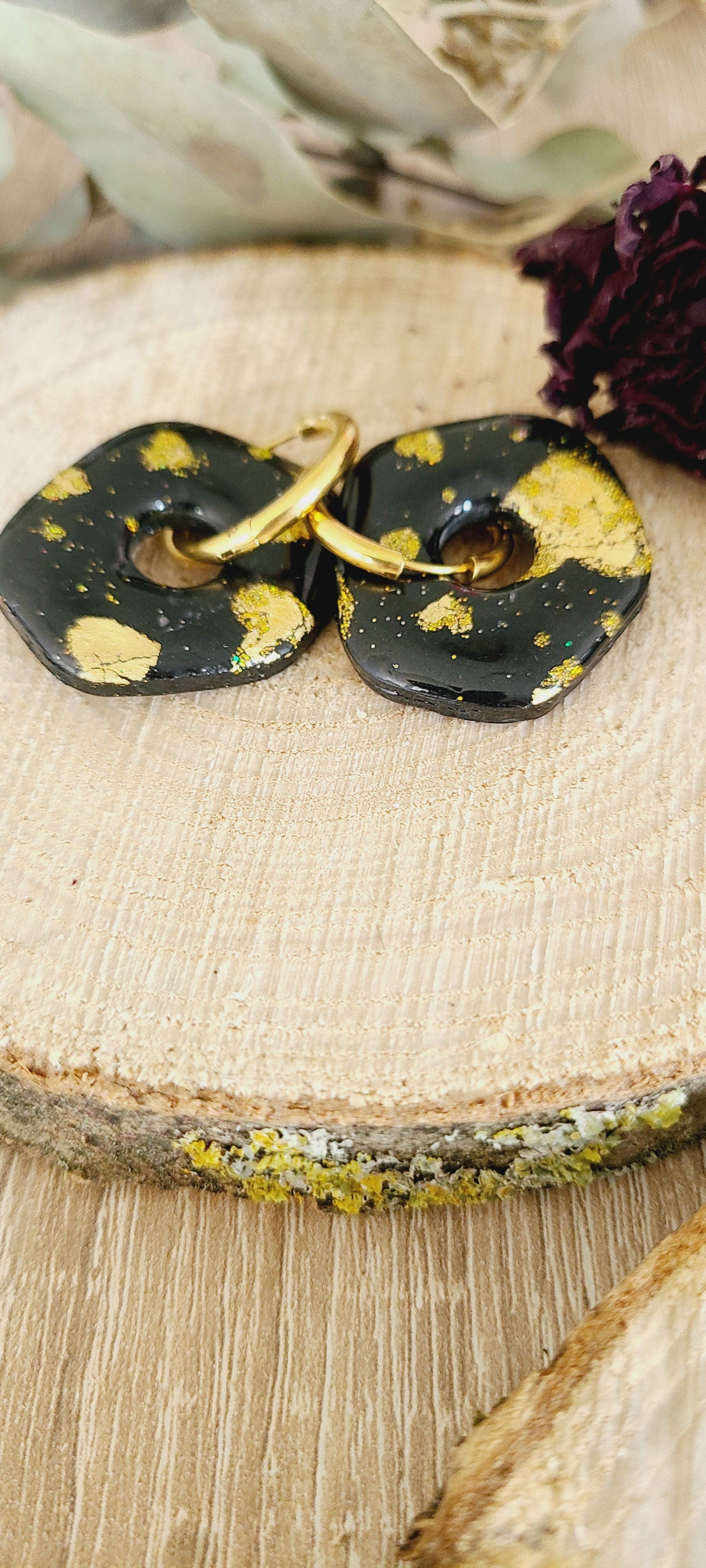 Maxi Galea noire et doré