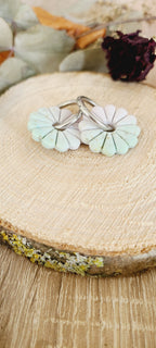Primerose dégradé vert d'eau et mauve pâle